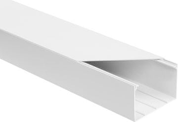 slomart Bela elektroinstalacijska letev LS 90x60 2m (8 kosov)