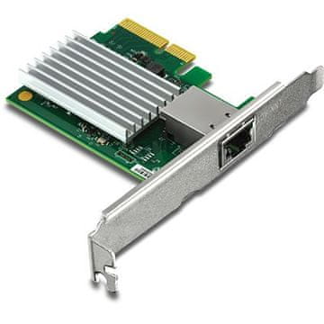slomart Omrežna kartica Trendnet TEG-10GECTX, zelena/siva, 10 Gbps