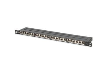 Digitus Digitus DN-93615 patch panel, Cat 6A, 24x RJ45, oklopljen