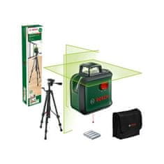 Bosch Bosch LASER ADVANCED LEVEL 360 UNI GREEN +TT150 laserska libela, zelena