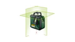 Bosch Bosch LASER ADVANCED LEVEL 360 UNI GREEN +TT150 laserska libela, zelena