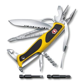 Victorinox Victorinox Ranger Grip Boatsman 0.9798.MWC Žepni nož, rumeno/črn