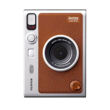 slomart Fujifilm INSTAX MINI EVO instant fotoaparat, rjav