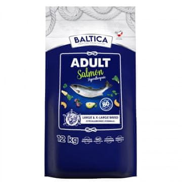 EXCELLENT BALTICA Excellent Hypoallergenic Adult L/XL Salmon pasja hrana 12kg