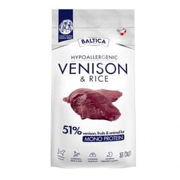 slomart BALTICA Nutraceutic Hypoallergenic Losos z rižem - suha hrana za srednje velike pse - 3kg