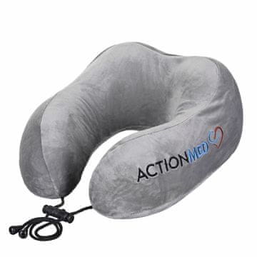 Orthopedic ActionMed TRAVEL PILLOW - ortopedski potovalni vzglavnik, siv