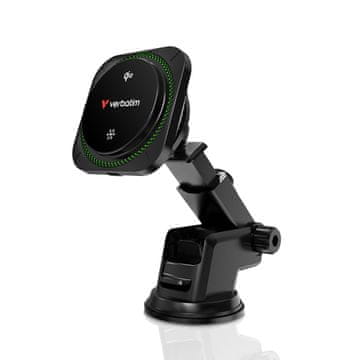 Verbatim Verbatim Charge 'n' Drive Qi2 magnetni avto polnilec, RGB