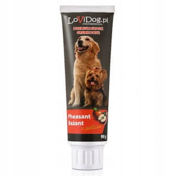 slomart LOVIDOGowels Pasja priboljšek s fazanom in jabolkom (90g)