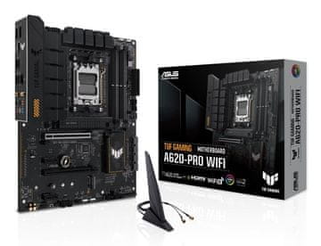 slomart ASUS TUF GAMING A620-PRO WIFI matična plošča, Socket AM5, ATX