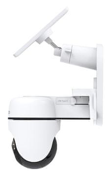 slomart TP-Link Tapo nadzorna kamera na solarno napajanje, Pan/Tilt, bela