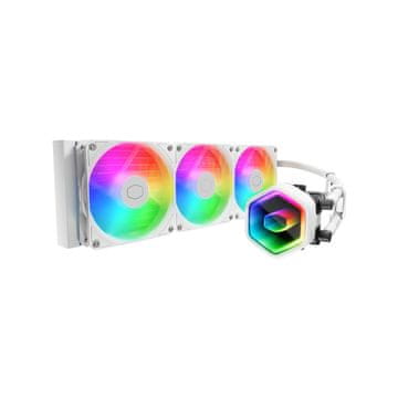 Cooler Master Cooler Master MasterLiquid 360 Core II White Vodno hlajenje procesorja, 12 cm, bel