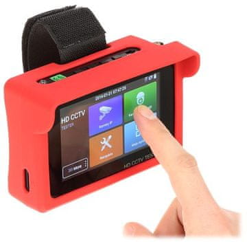 slomart DELTA TESTER CS-HB-45W večnamenski CCTV tester, 4.5-palčni zaslon