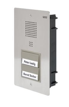 slomart Auerswald TFS-Dialog 312 sistem domofona, nerjavno jeklo