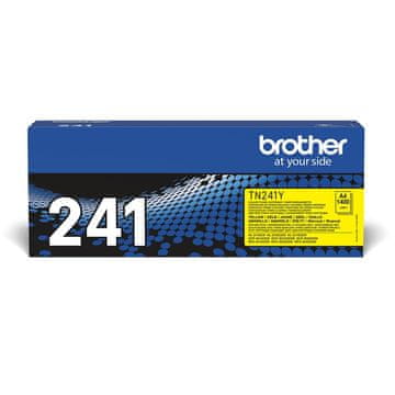 BROTHER Brother TN-241Y toner, original, rumena, 1400 strani