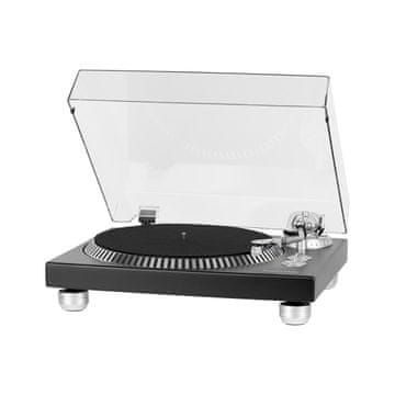 Krüger&Matz TT-602 gramofon na jermen, črn