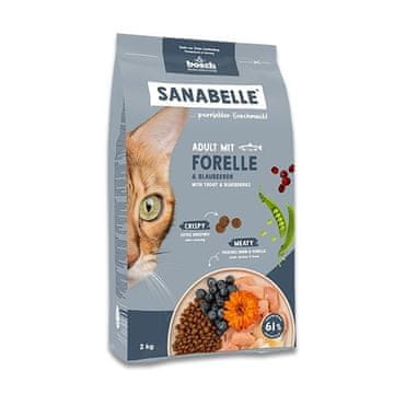 Bosch BOSCH Sanabelle Life losos za odrasle mačke, 8 kg