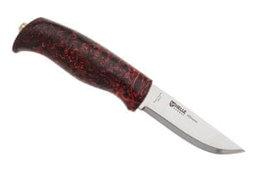 Helle Helle Allmenn nož, 9 cm rezilo, Sandvik 12C27 jeklo, usnjen etui
