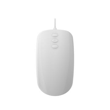 Contour Contour Design Active Key Contour QuickClean medicinska miška IP68, 5 gumbov, žična, bela