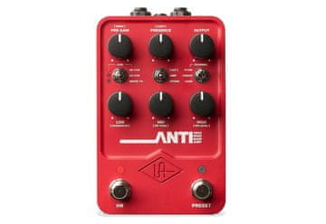 Universal Universal Audio UAFX Anti 1992 High Gain Guitar Effect Pedal, Rdeča