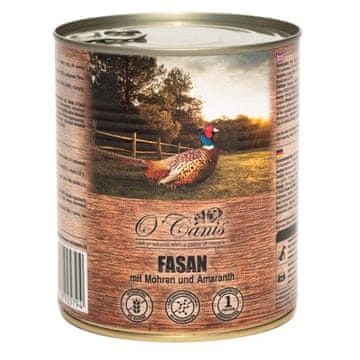 O´canis Vlažna pasja hrana O'CANIS Račje meso z korenčkom - 800g
