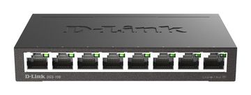 D-Link D-Link DGS-108 Neupravljani L2 Gigabitni Ethernet Stikalo (10/100/1000), Črna