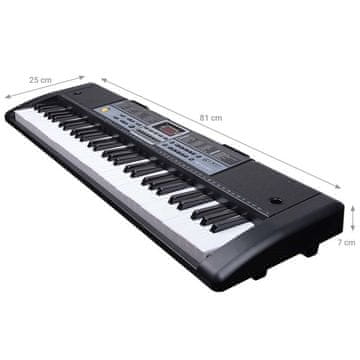 slomart Otroški klaviaturi MQ 6136L z mikrofonom