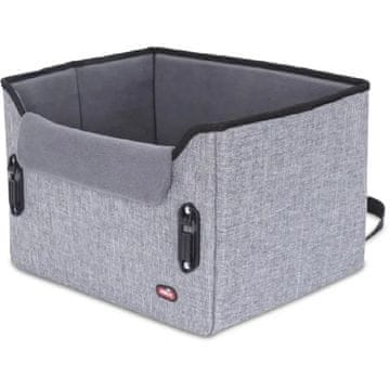 Zolux Avtosedež za psa ZOU Nomad S – siv, 41×32×28.5 cm