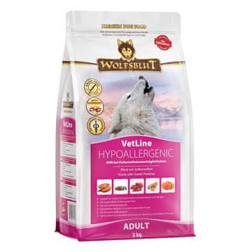 slomart WOLFSBLUT VetLine Hypoallergenic Horse briketi za pse, 2 kg