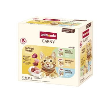Animonda ANIMONDA Carny Adult mix mokra hrana za mačke, 8 x 85 g