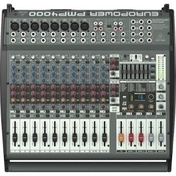 Behringer Behringer PMP4000 avdio mešalna miza 20 kanalov 10-200000 Hz, črna