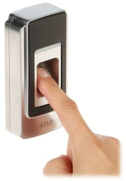 slomart ATLO RFM-505 čitalnik prstnih odtisov + RFID, Wiegand