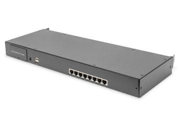 Digitus Digitus DA-70226 KVM stikalo, 8-portno, črno