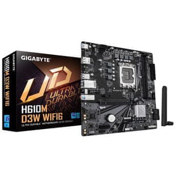Gigabyte Matična plošča GIGABYTE H610M D3W WIFI6 - LGA 1700 - DDR4