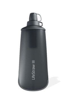 Peak LIFESTRAW Peak Squeeze Filter Bottle 1L, temno siva