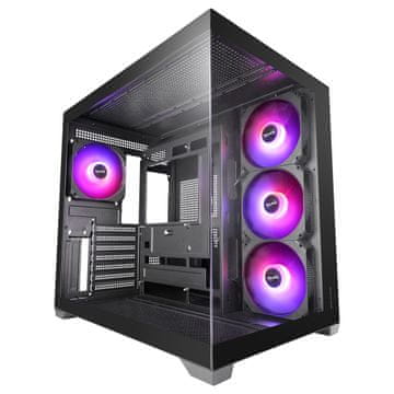 Tac Mars Gaming MCV5 Midi Tower črno ohišje za računalnik