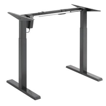 slomart Ergo Office ER-433 Električno podnožje za pisalno mizo, siva, max 123cm, 80kg