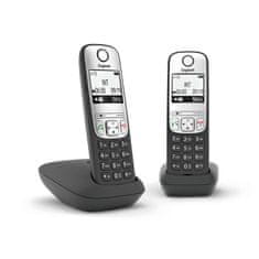 slomart Gigaset A690 Duo DECT brezžični telefon, črn