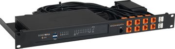 Rackmount.IT RM-SW-T12 nosilec za strežniško omaro, 1U, črn