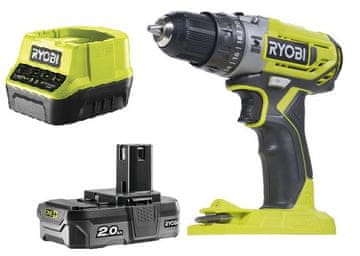 Hammer Akumulatorski udarni vrtalnik RYO R18PD2-120B, 18V, 1x2.0AH