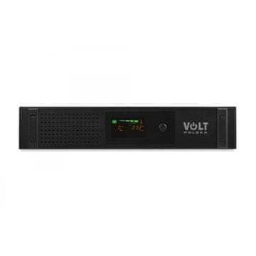 slomart VOLT POLSKA RackUPS 2000VA/1200W neprekinjeno napajanje, črno
