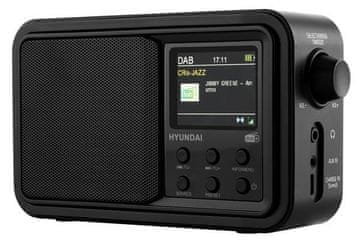 RADIO Hyundai PR650BTDAB prenosni radio - DAB+/FM, Bluetooth, retro dizajn