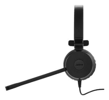 slomart Jabra Evolve 30 II naglavne slušalke, USB-C/USB-A, črne