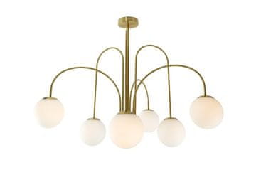 Light Action S.A. KAFF obesna svetilka, zlata, 6x E27