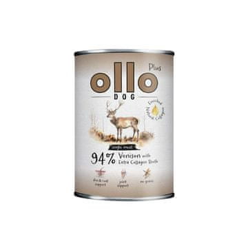 PLUS OLLO Plus Kolagen Losos - mokra hrana za pse 400g