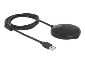 Delock DeLOCK USB kondenzatorski mikrofon, vsesmerni, za konference