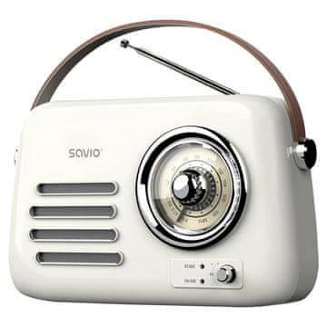SAVIO Prenosni radio Savio RS-02, BELI