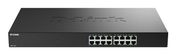 D-Link D-Link DGS-1016MP 16-portni 2.5G Multi-Gigabit neupravljani stikalni, črn