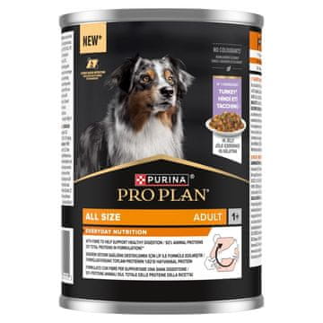 Purina PURINA Pro Plan mokra hrana za odrasle pse, s puranom v želatini, 400g