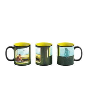 Heat Magicalna skodelica Good Loot Cyberpunk 2077 - V & Edward Hopper, 450 ml
