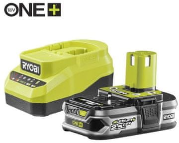 slomart RYOBI RC18120A-125 komplet polnilnik + baterija 2.5Ah 18V